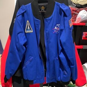 Astronaut flight blue jacket costume prop